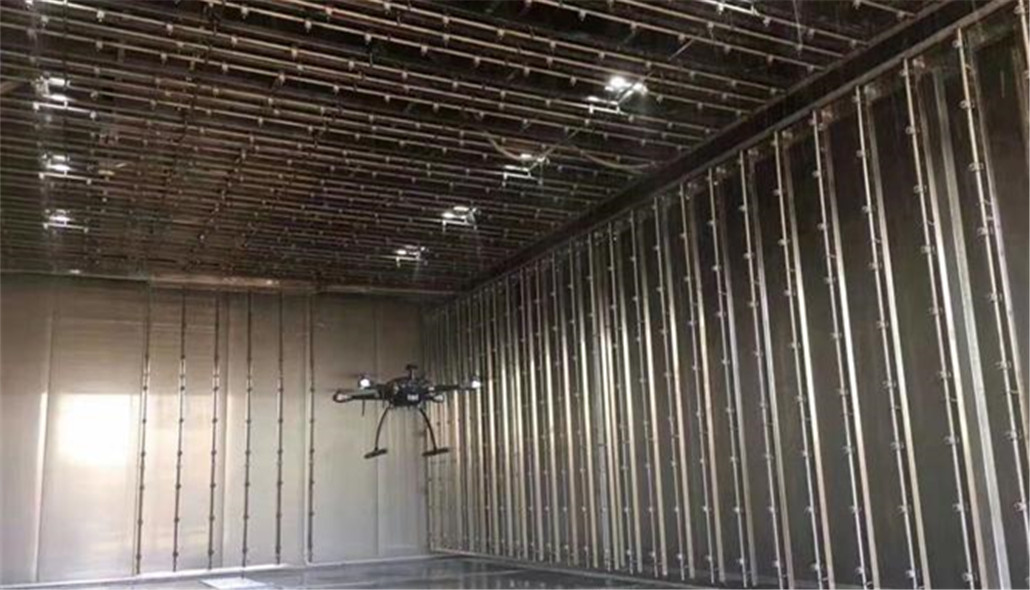 無人機風雨模擬試驗室